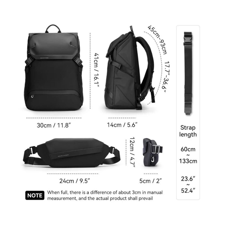 Mark Ryden Almighty Premium Laptop Backpack with a Sling Bag